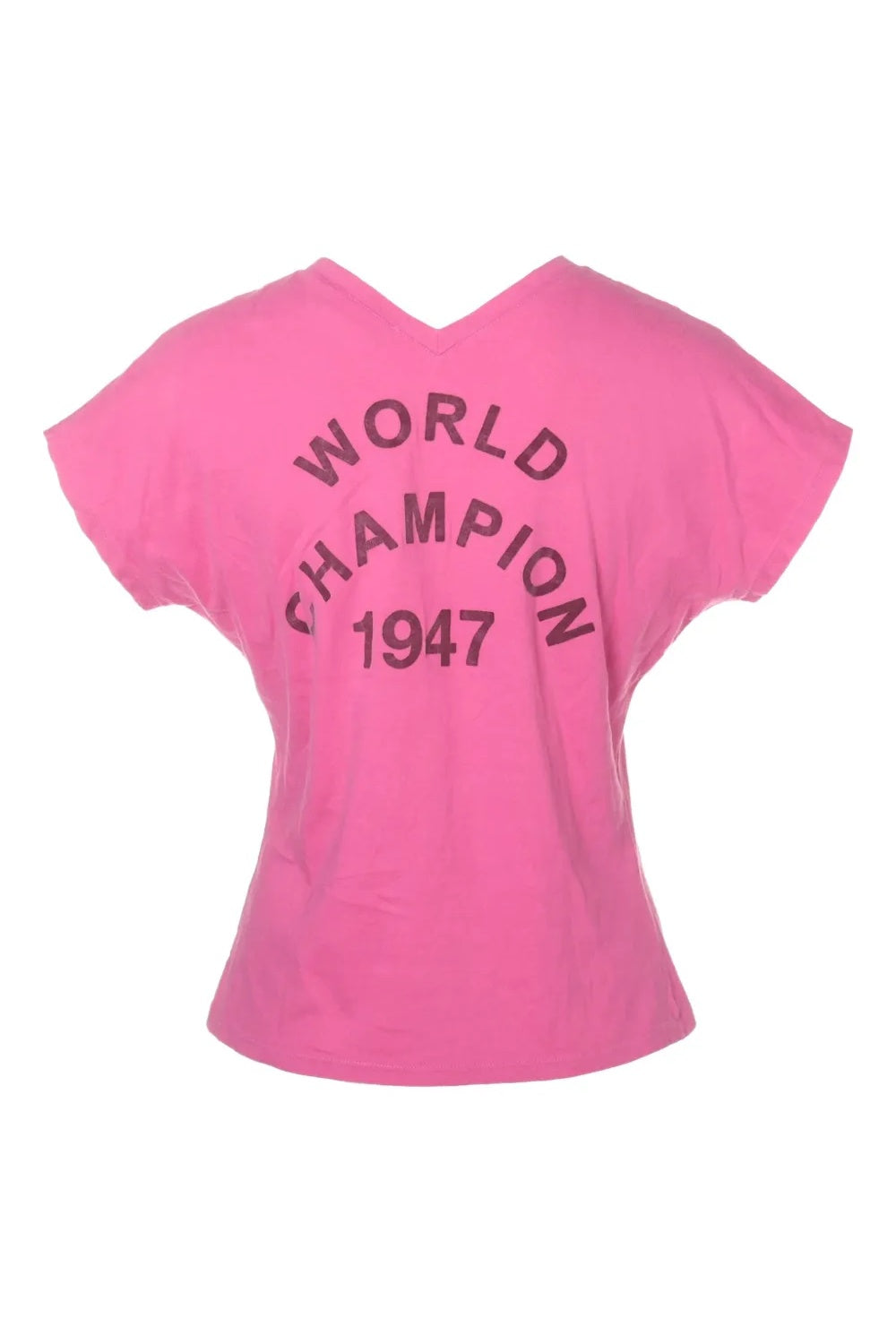 CHRISTIAN DIOR 2000'S “J’ADORE DIOR” GRAPHIC TEE — PINK